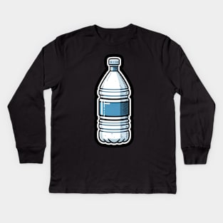 Bottle of water Kids Long Sleeve T-Shirt